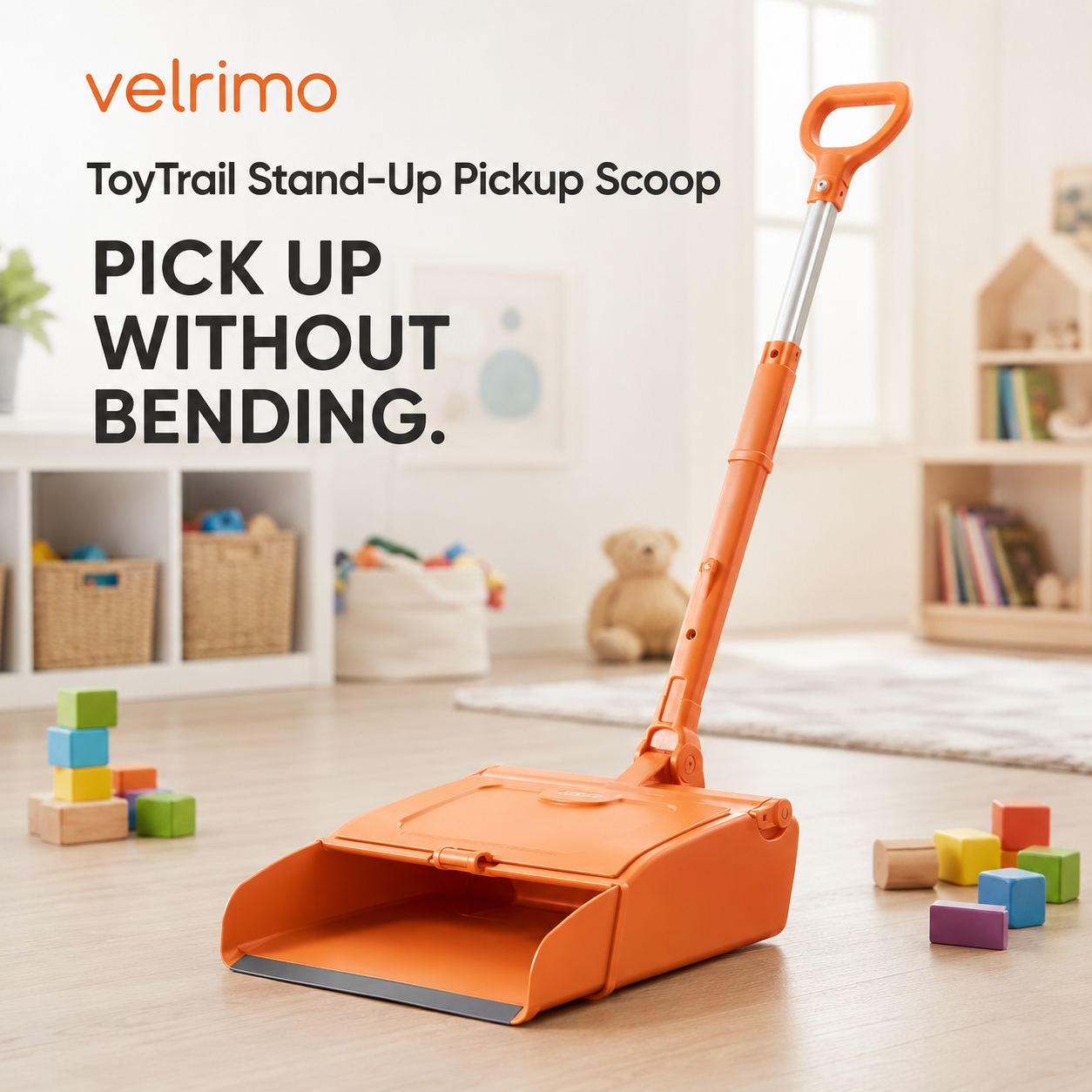 Velrimo ToyTrail Stand-Up Pickup Scoop