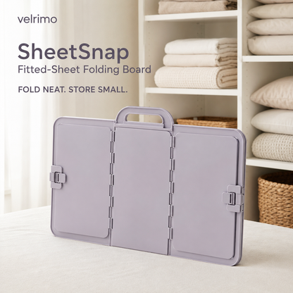 Velrimo SheetSnap Fitted-Sheet Folding Board