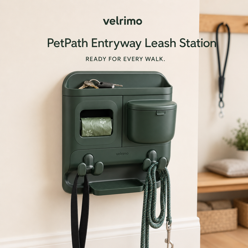 Velrimo PetPath Entryway Leash Station