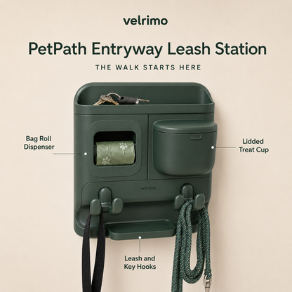 Velrimo PetPath Entryway Leash Station