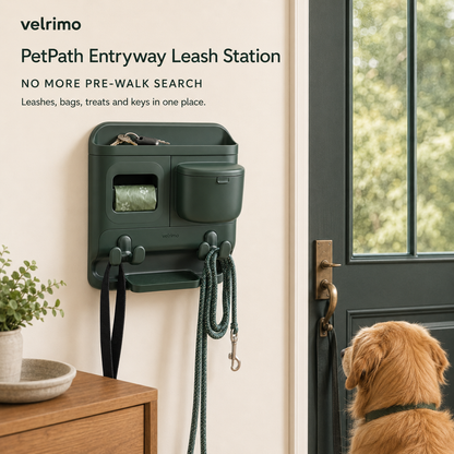 Velrimo PetPath Entryway Leash Station