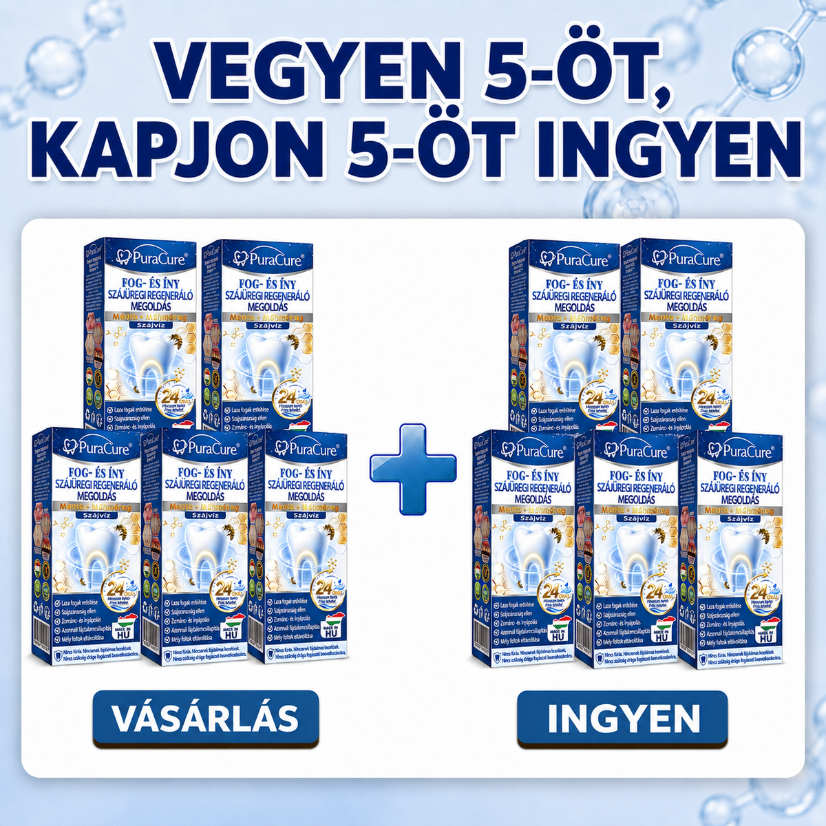 🦷𝐇𝐢𝐯𝐚𝐭𝐚𝐥𝐨𝐬 Á𝐫𝐮𝐡á𝐳 | 𝐏𝐮𝐫𝐚𝐂𝐮𝐫𝐞® 𝐅𝐨𝐠- é𝐬 Í𝐧𝐲 𝐒𝐳á𝐣ü𝐫𝐞𝐠𝐢 𝐑𝐞𝐠𝐞𝐧𝐞𝐫á𝐥ó 𝐎𝐥𝐝𝐚𝐭 | 𝐌é𝐡𝐦é𝐫𝐞𝐠-𝐩𝐞𝐩𝐭𝐢𝐝𝐞𝐤 × 𝐊𝐨𝐥𝐥𝐚𝐠é𝐧 × 𝐏𝐨𝐬𝐳𝐭𝐛𝐢𝐨𝐭𝐢𝐤𝐮𝐦𝐨𝐤 × 𝐁é𝐭𝐚-𝐠𝐥ü𝐤𝐚𝐧á𝐳 𝐞𝐫𝐞𝐣é𝐯𝐞𝐥 𝐚 𝐥𝐞𝐩𝐞𝐝é𝐤, 𝐟𝐨𝐠𝐤ő, 𝐟𝐨𝐠𝐟á𝐣á𝐬, 𝐫𝐨𝐬𝐬𝐳 𝐥𝐞𝐡𝐞𝐥𝐞𝐭 é𝐬 𝐠𝐲𝐞𝐧𝐠𝐞 𝐟𝐨𝐠𝐚𝐤 𝐞𝐥𝐥𝐞𝐧
