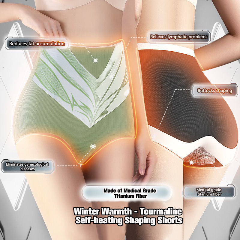 Mayo Clinic Official: Medical Grade Titanium Fiber Self-heating Tourmaline Shaping Shorts💌: Lymphedema, Varicose Veins, Scars and Stretch Marks, Gynecological Issues, Acne, Butt Sculpting